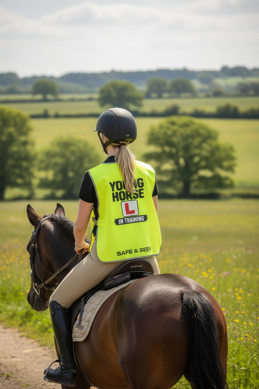 Young Horse In Training Hi-Vis Tabard